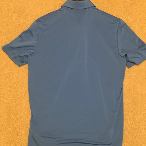 Adidas Medium blue golf polo shirt - Picture 3 of 3